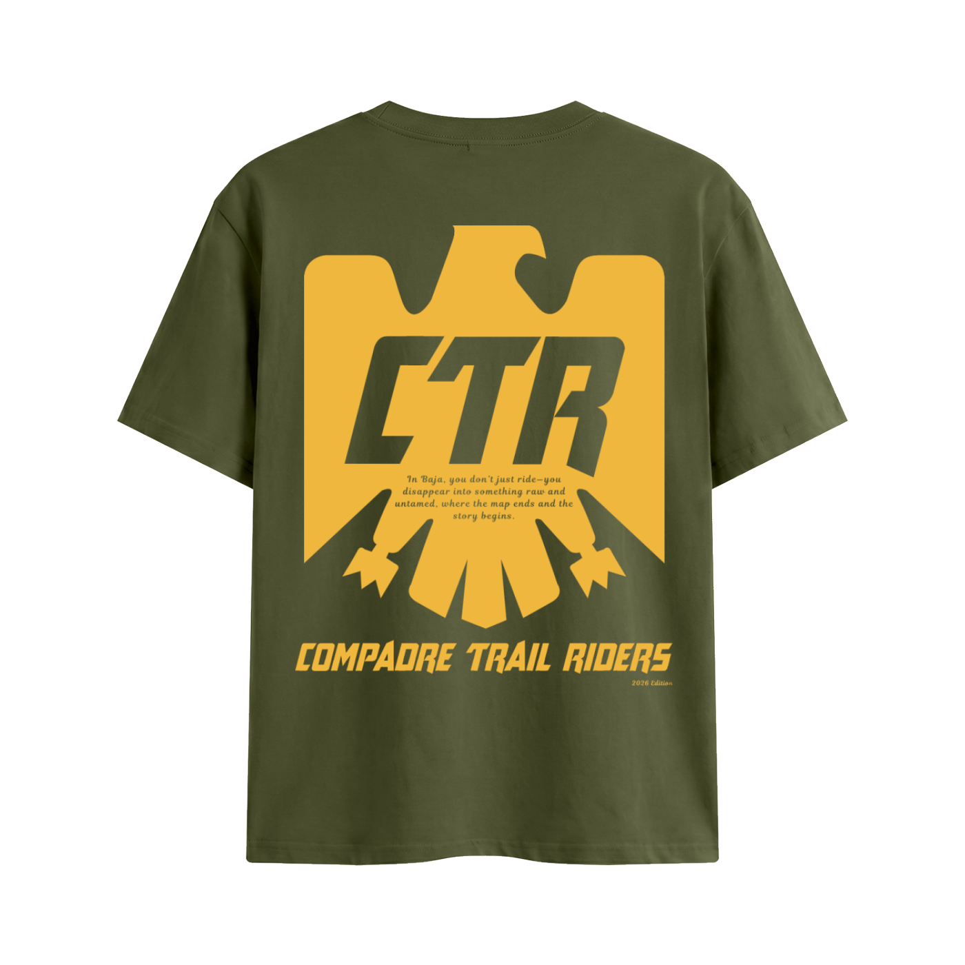 Bold Eagle Seamless Cotton T-Shirt