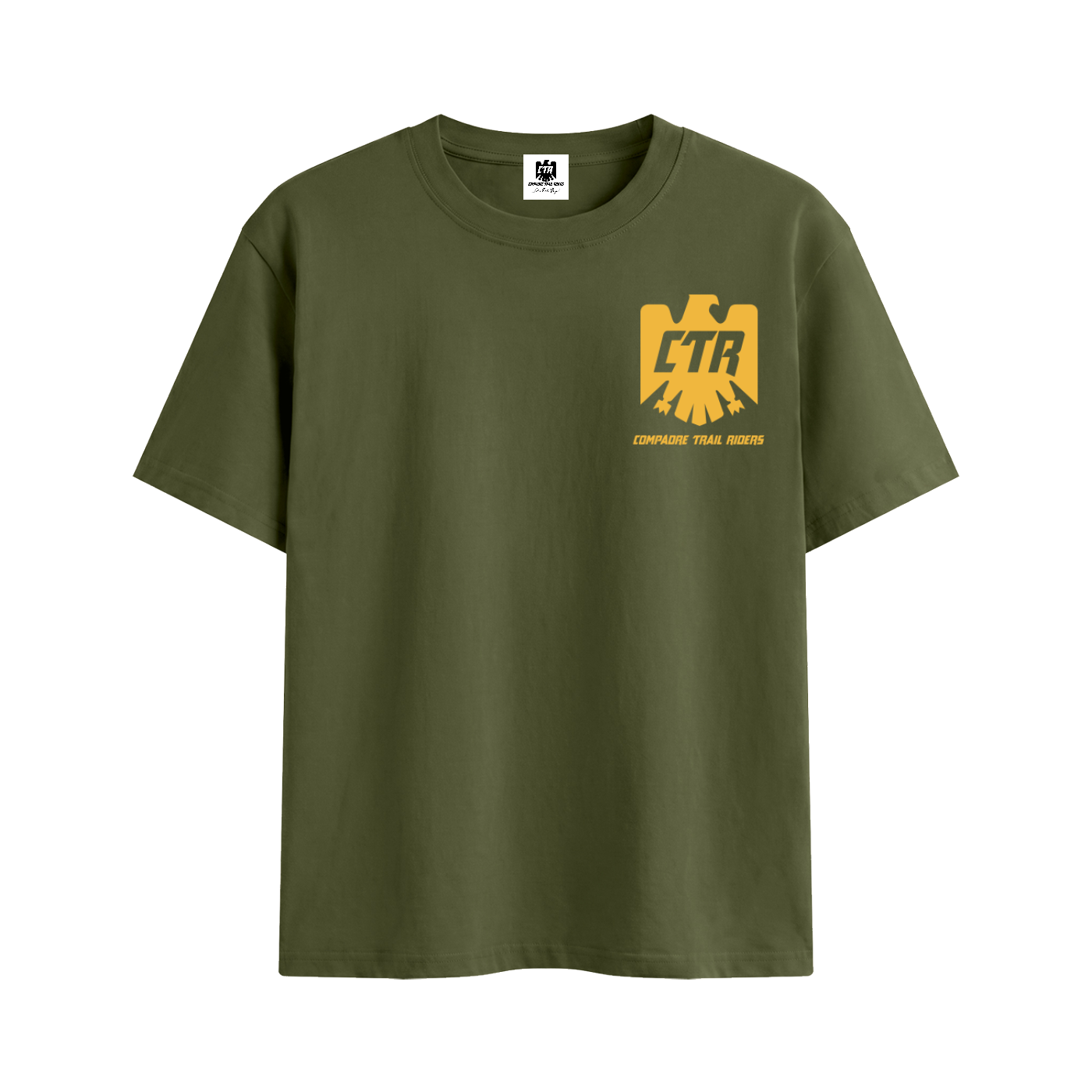 Bold Eagle Seamless Cotton T-Shirt