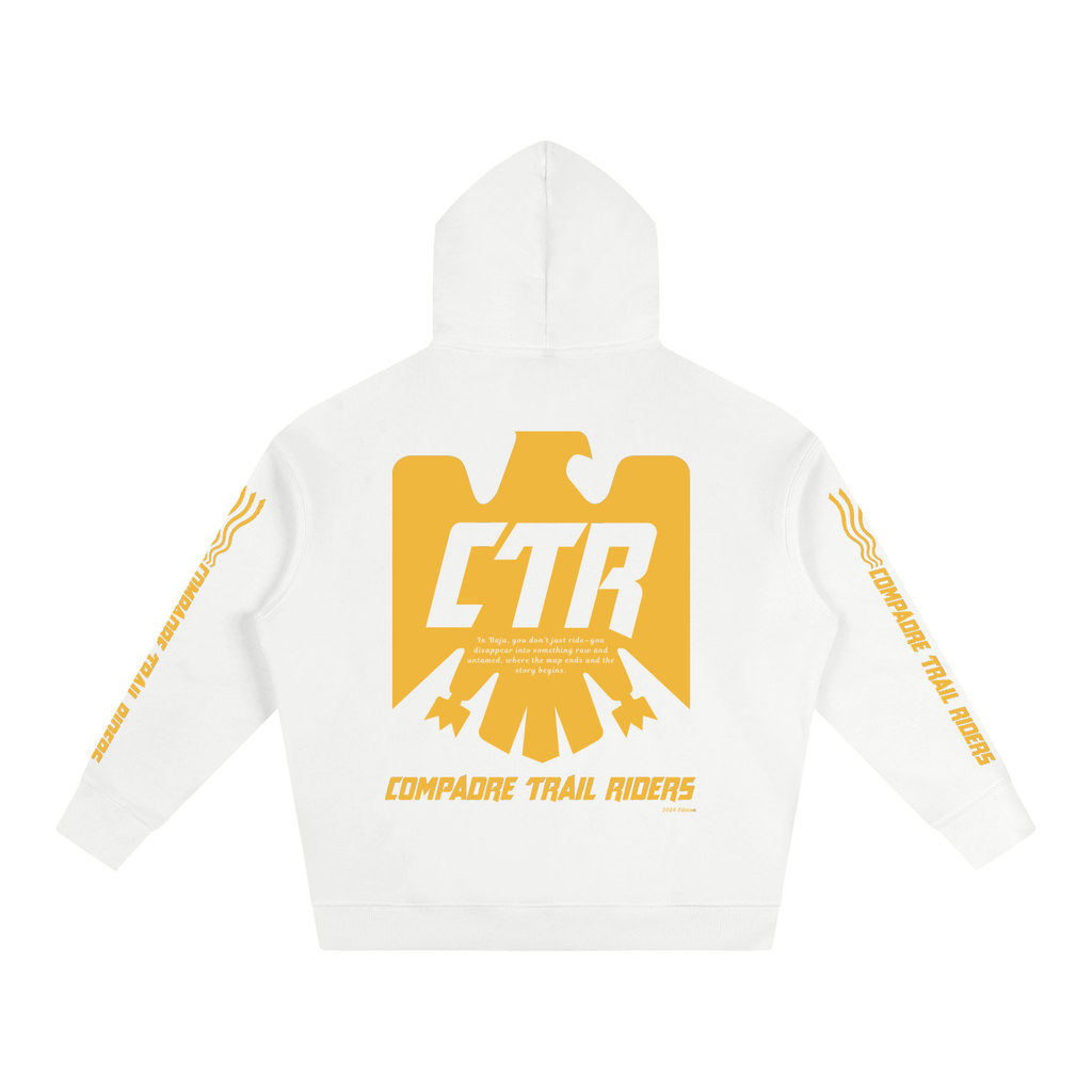 Bold Eagle Oversize Fleeced Hoodie
