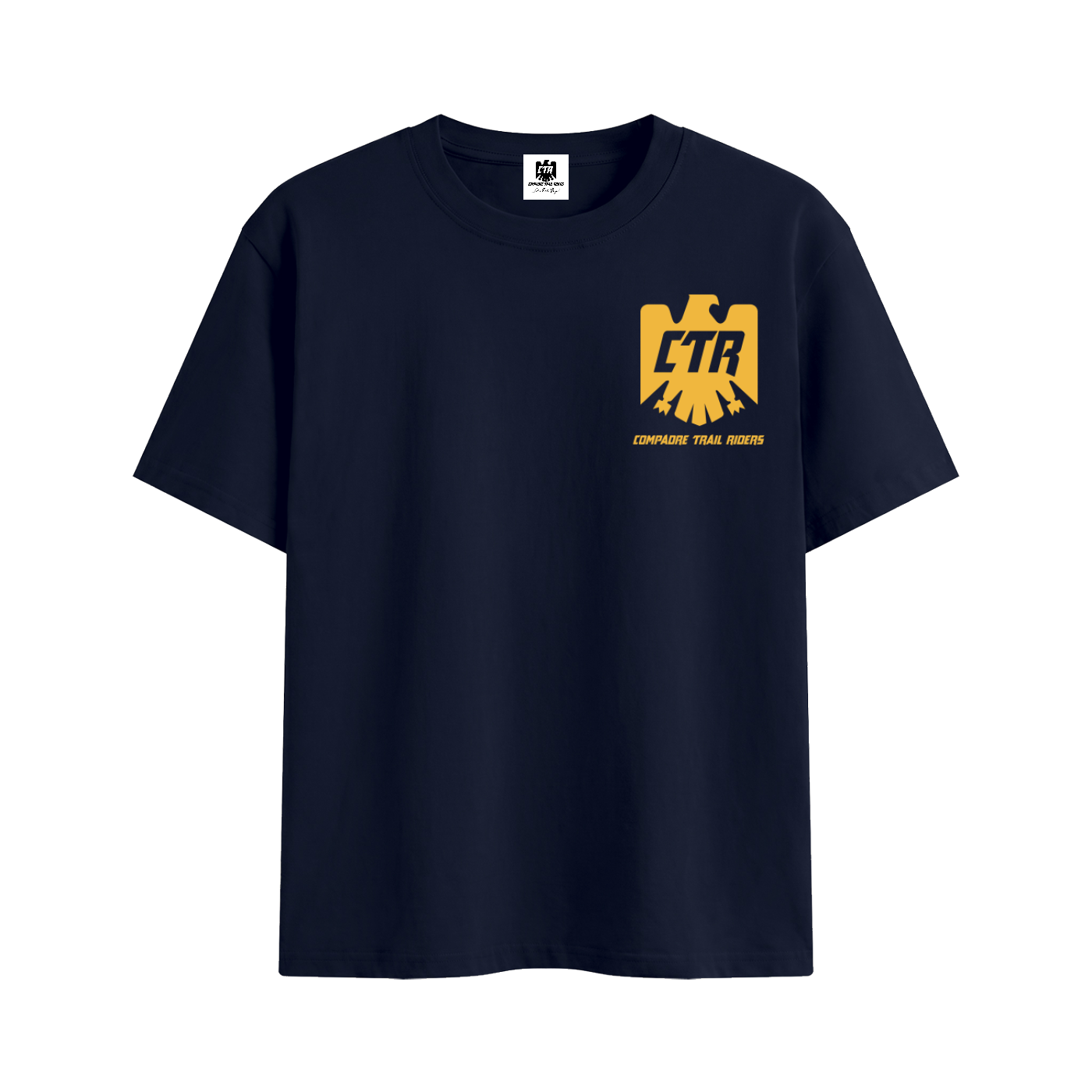 Bold Eagle Seamless Cotton T-Shirt