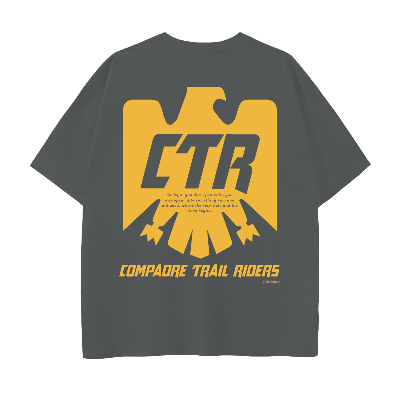 Bold Eagle T-Shirt - Baggy Fit