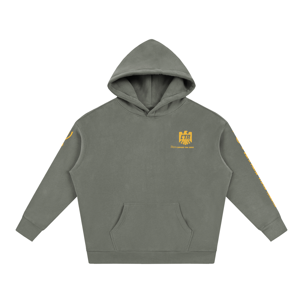 Bold Eagle Oversize Fleeced Hoodie