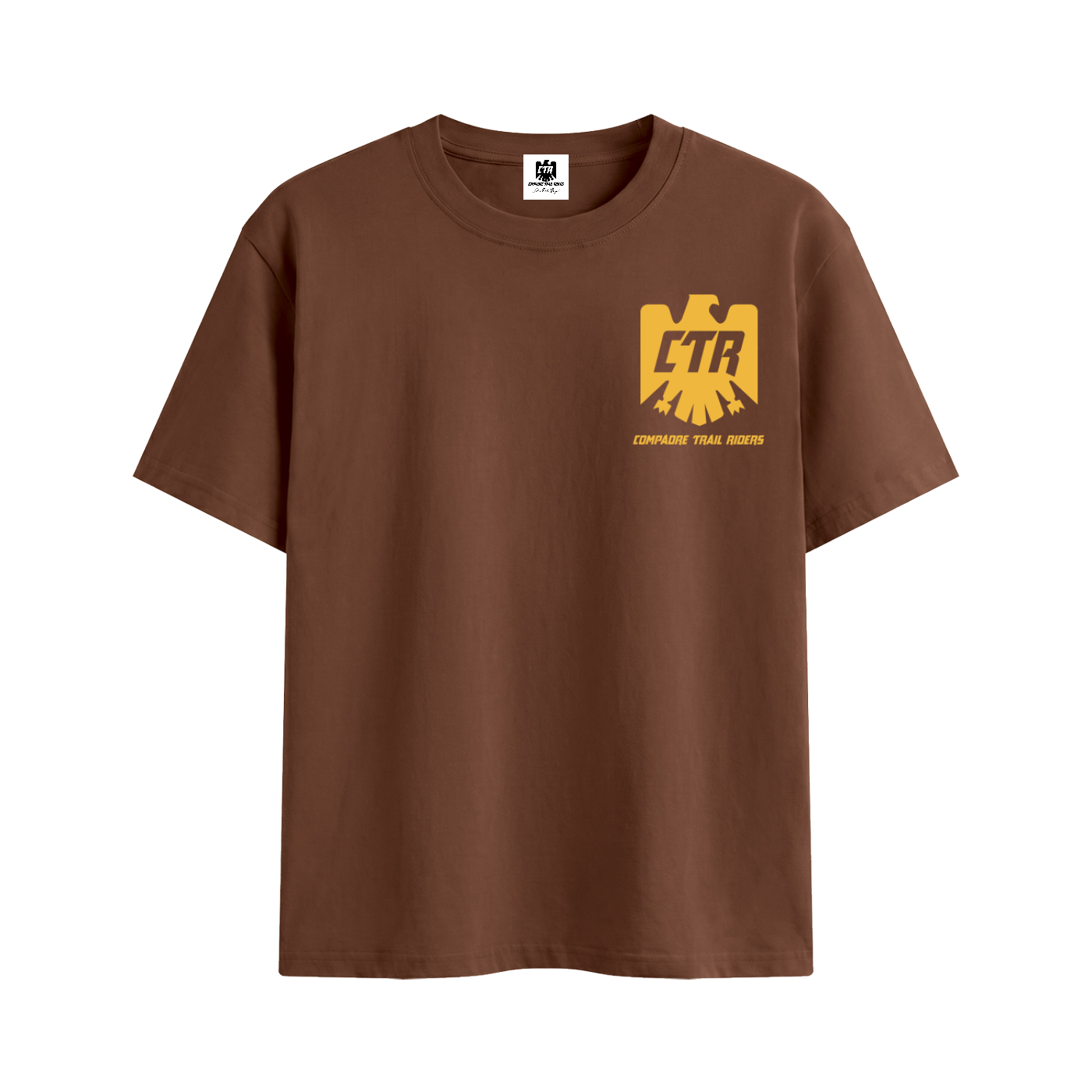 Bold Eagle Seamless Cotton T-Shirt