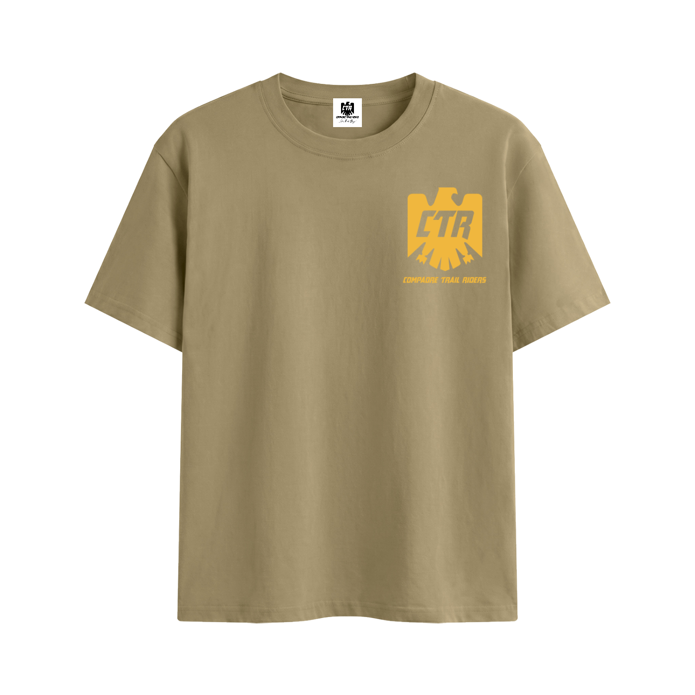 Bold Eagle Seamless Cotton T-Shirt