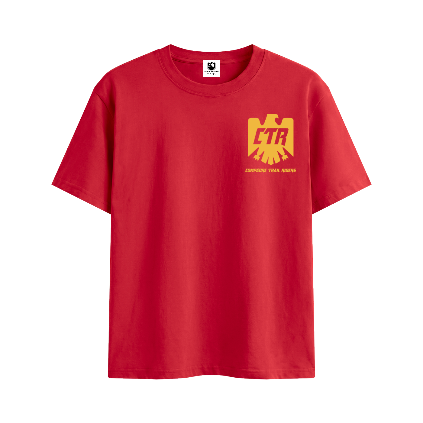 Bold Eagle Seamless Cotton T-Shirt
